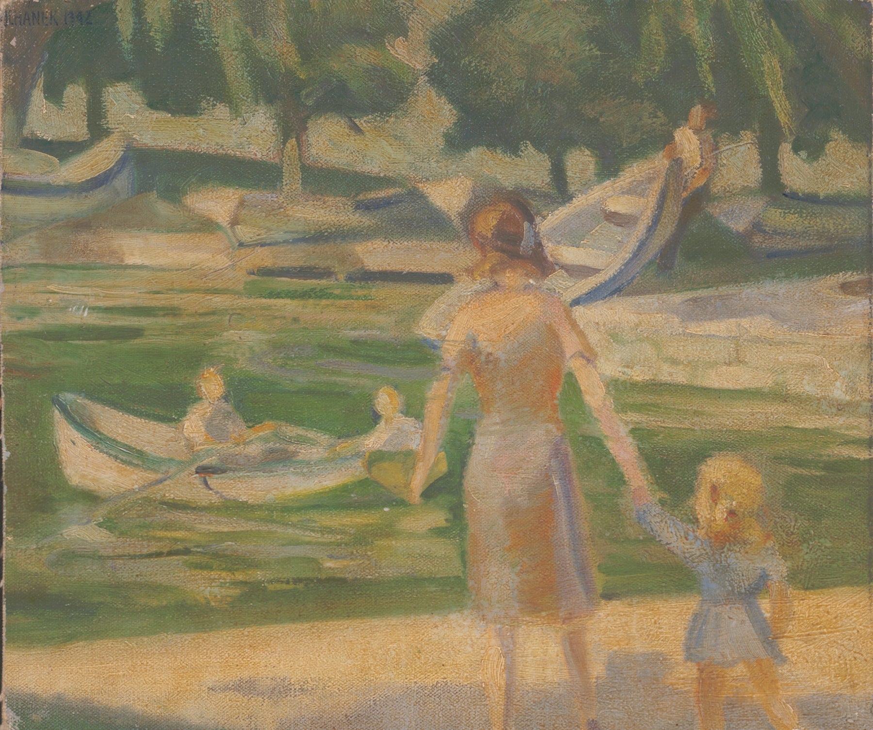 Boat Livery Brookside Park (1942)