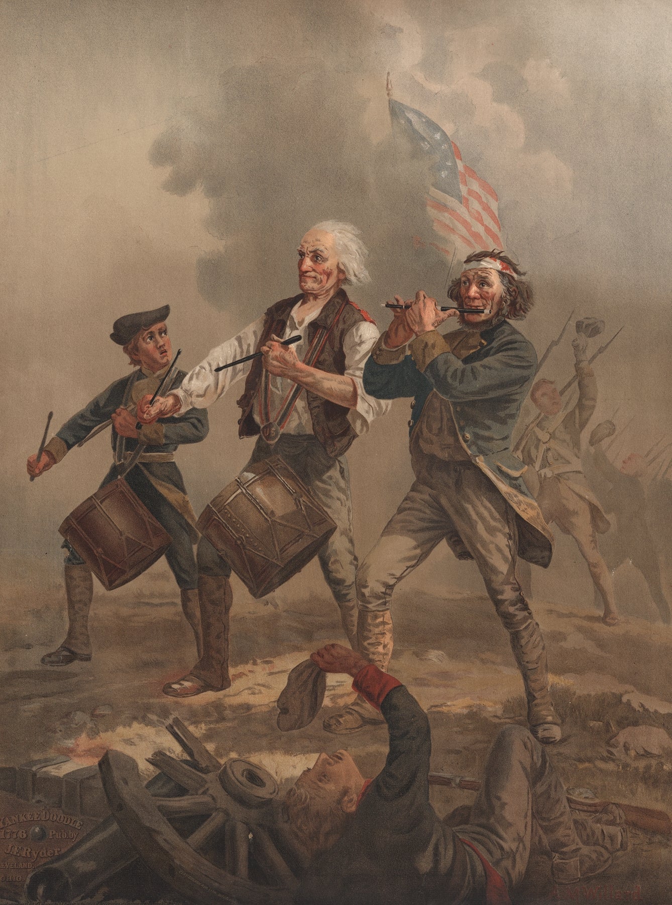Yankee Doodle 1776 (After Archiblad M. Willard) (1876)