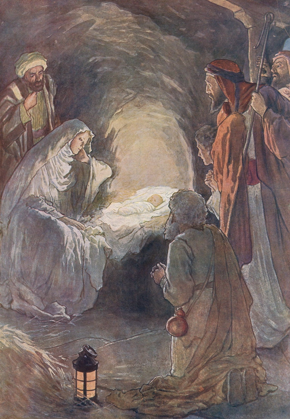 The Infant Jesus and the Shepherds