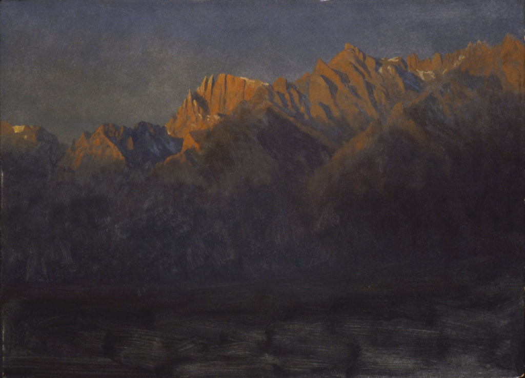 Sunrise in the Sierras (Ca. 1872)