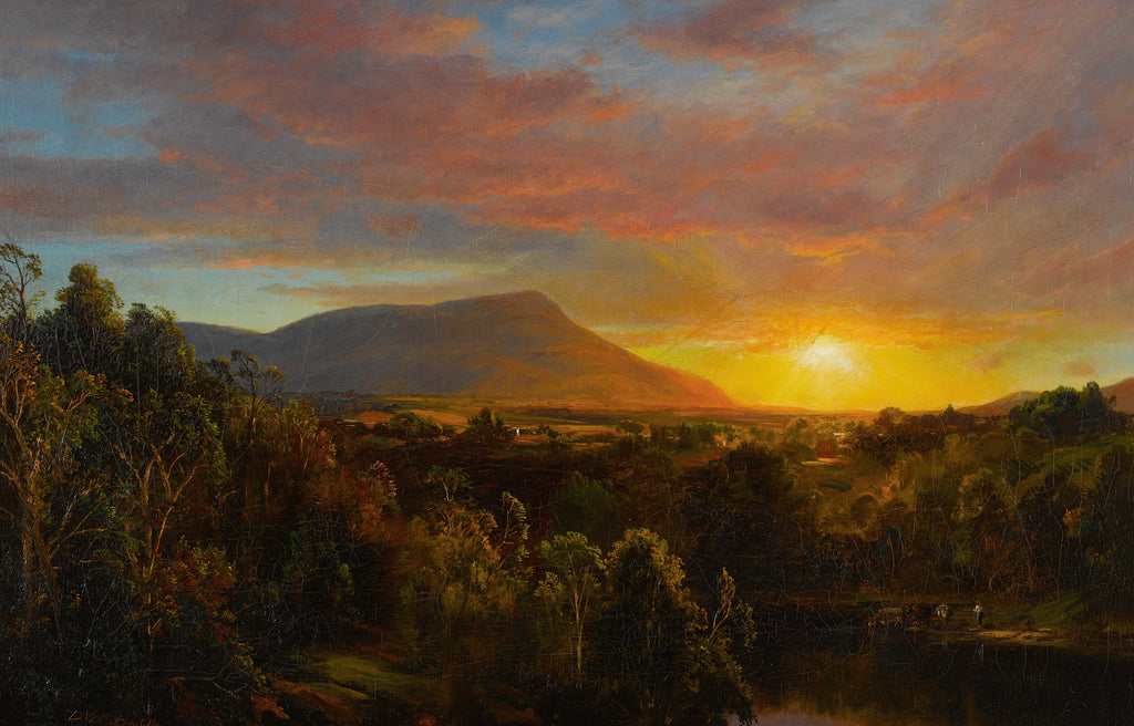 Sunset In The Catskills (1866)