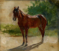 Brown Horse, Study 1860