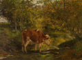 Cow at the Ditch (1864)