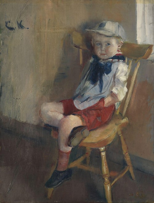 A Little Boy on a Chair, 1888