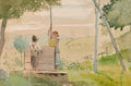 Boy and Girl at the Well, circa 1879