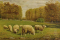 Grazing Sheep (circa 1875)