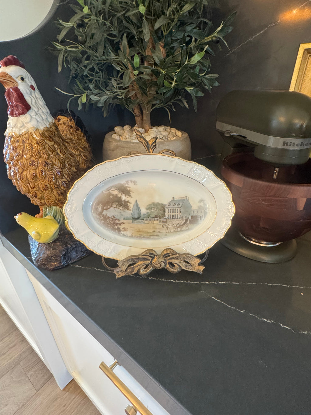 Adams Memorial Commemorative Platter