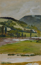 Spring Landscape from Rozdół (1884)
