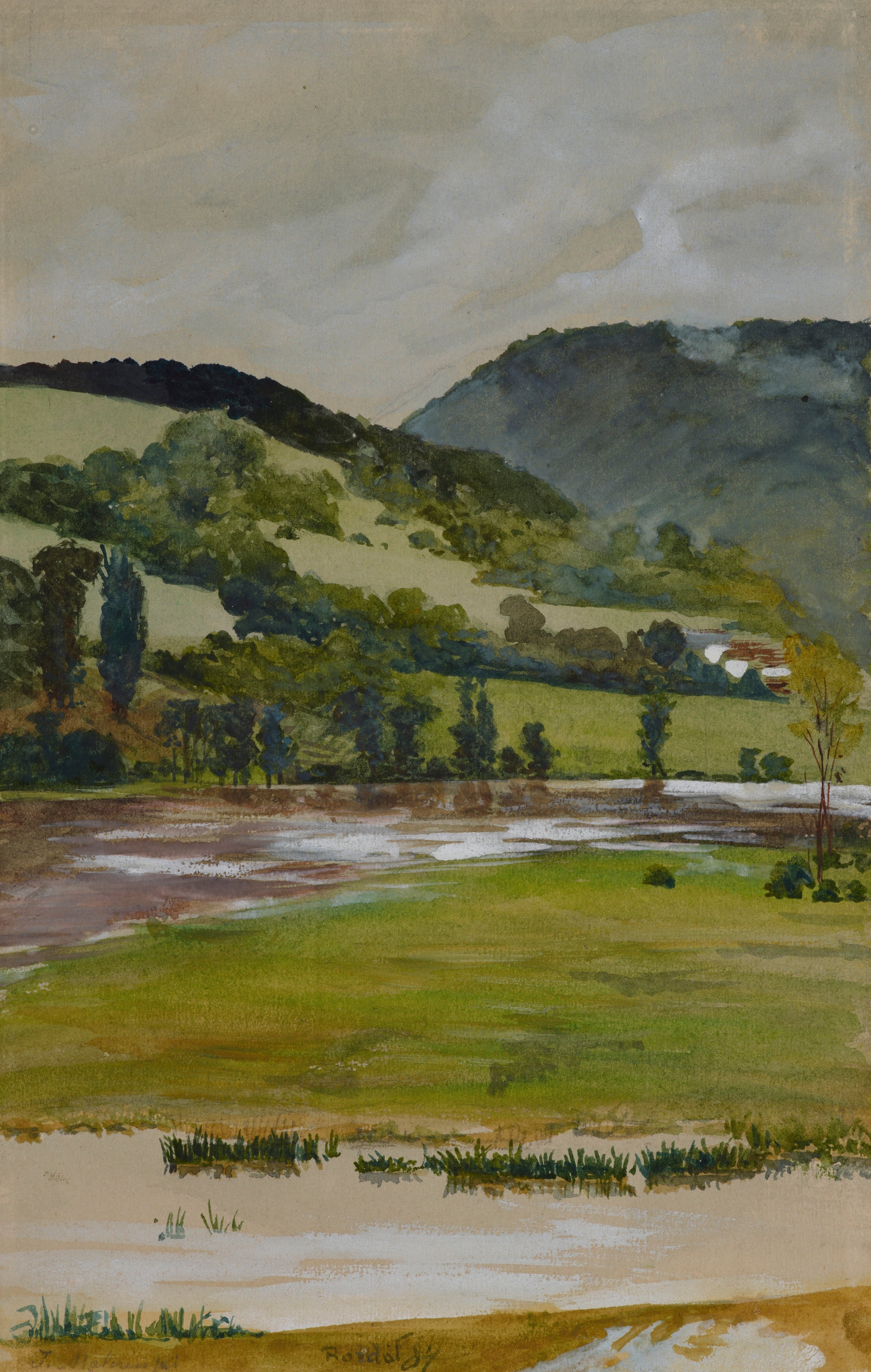 Spring Landscape from Rozdół (1884)