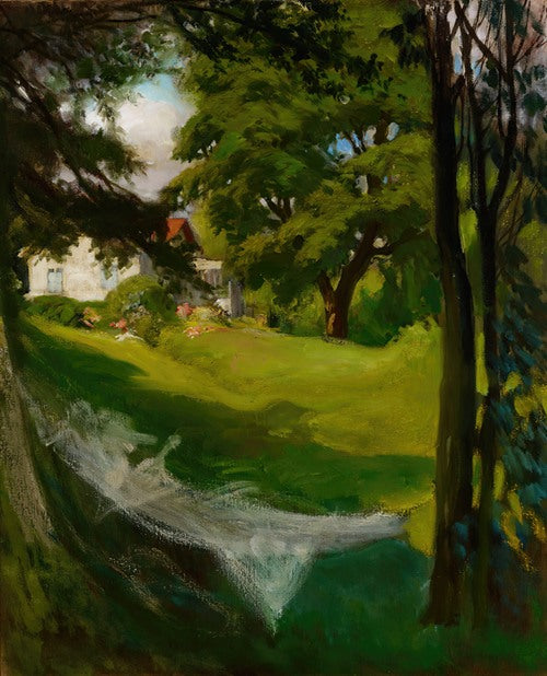 The Artist’s Summer Villa in Haikko from the Sea (1905)