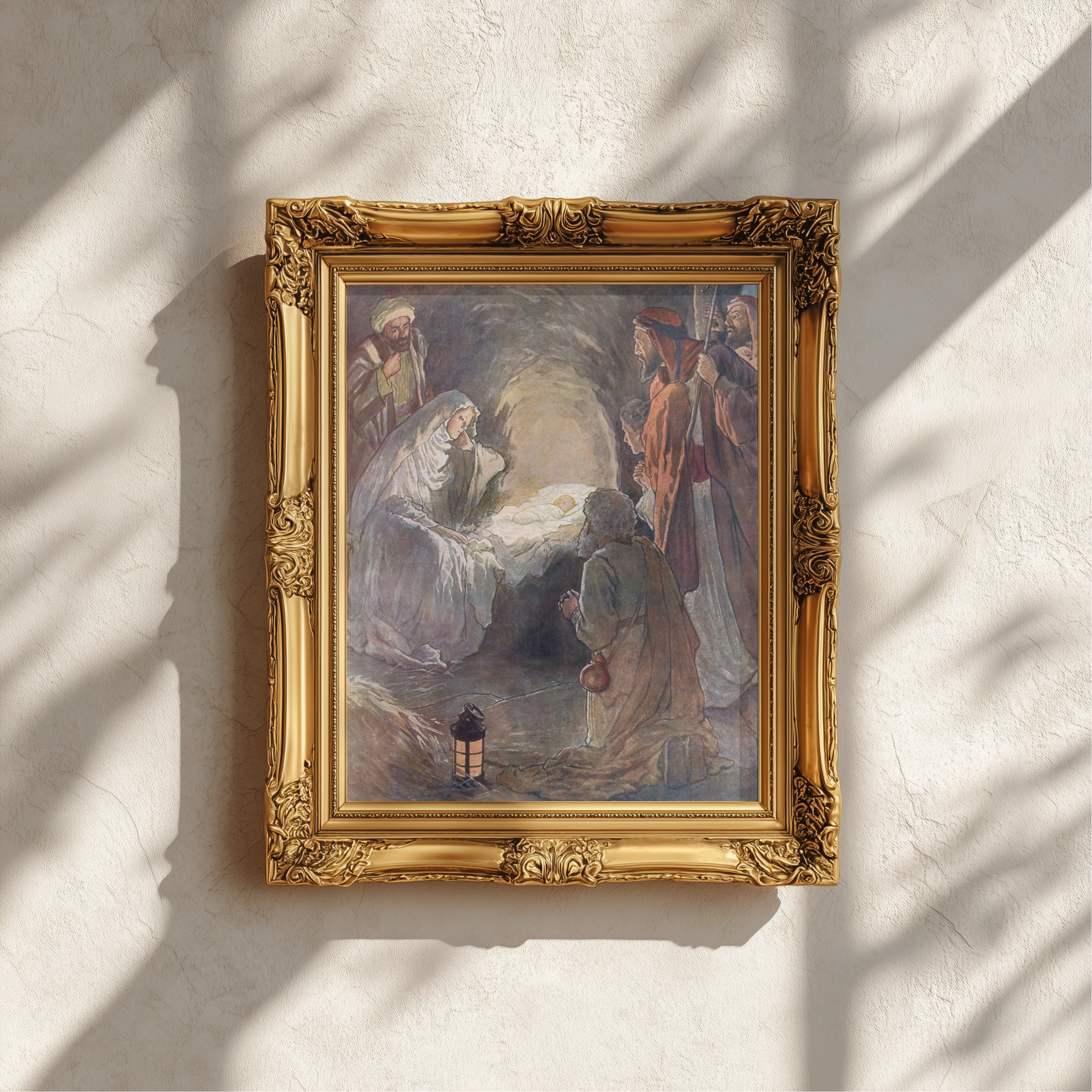 The Infant Jesus and the Shepherds
